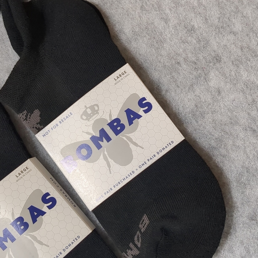 Bombas Ankle unisex socks size large lot of 4 NWT - Picture 2 of 6